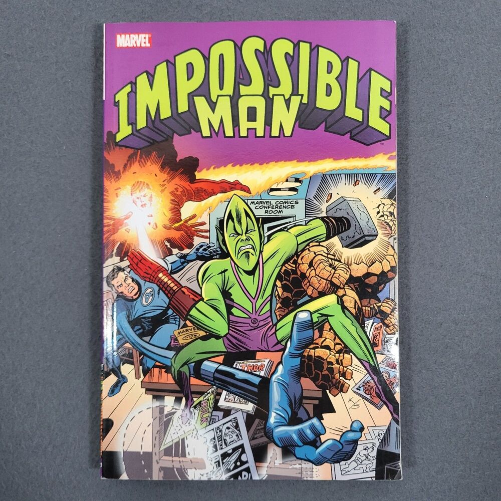 Marvel Comics Impossible Man TPB Graphic Novel Fantastic Four 60s 70s 80s VG